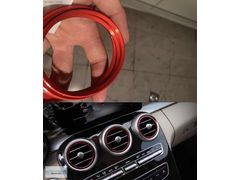 MERCEDES W205 KLİMA HAVALANDIRMA HALKA KIRMIZI MAVİ (GET AÇLR)