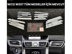 MERCEDES W207 W212 HAVALANDIRMA IZGARALARI KLİMA IZGARA (GET)