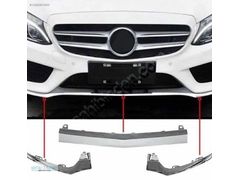 MERCEDES W205 TAMPON KROM NİKELAJ ALT TAMPON EKİ ( GET AÇLR)
