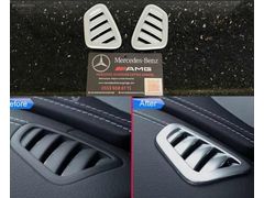 MERCEDES W213 GÖĞÜS IZGARA KROM ÇERÇEVE TRİM (GET AÇLIR)