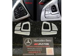 MERCEDES W213 DİREKSİYON TUŞ KAPLAMA KROM (GET AÇLR)