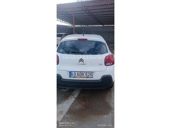 Sahibinden Citroen C3 1.2 PureTech Feel 2017 Model  185.000 km Beyaz