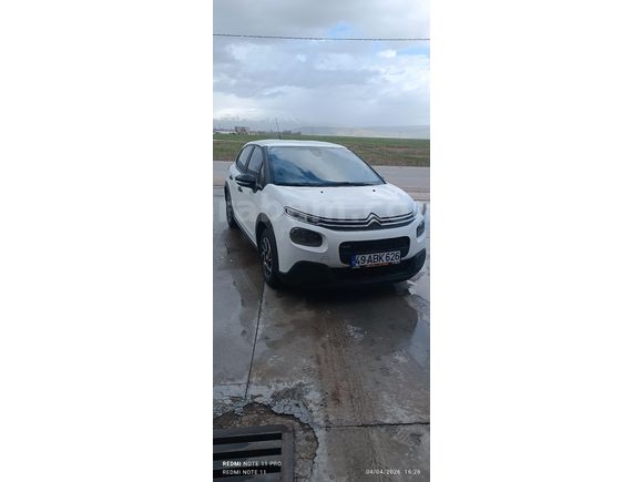 Sahibinden Citroen C3 1.2 PureTech Feel 2017 Model  185.000 km Beyaz