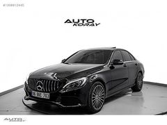 12 AY TAKSİTLE AMG DÖNÜŞÜM SUNROOF DERİ EKSTRALI MERCEDES C200d