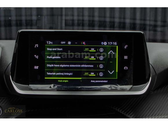 CARLOSS'DAN PEUGEOT 2008 1.2PURETECH 2023 MODEL 43BİN KM HATASIZ