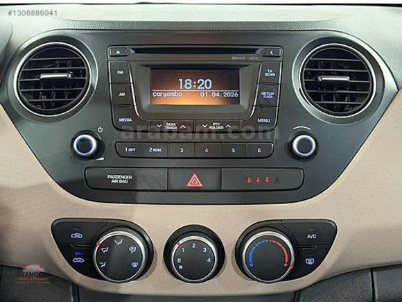 2016 HYUNDAİ i10 1.2 D-CVVT ELİTE HATASIZ DEĞİŞENSİZ