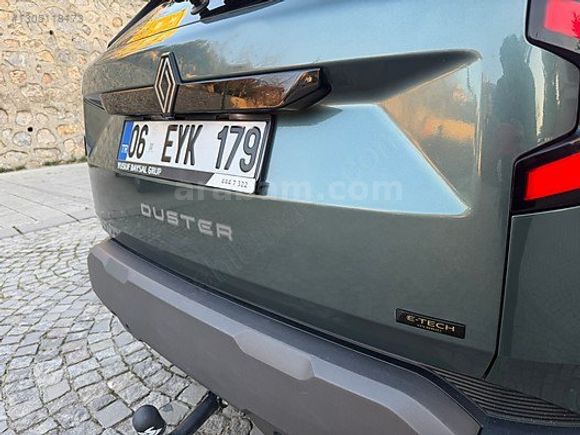 BOYASIZ RENAULT DUSTER 1.6 E-TECH HİBRİT+OTM+TECHNO+ÇEKİ DEMİRLİ