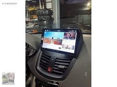 PEUGEOT 207 ORJINAL 4 64 GB 10' ANDROİD CAR PLAY MULTİMEDYA GOOG