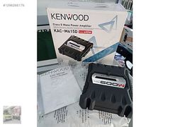 KAMPANYA ESKİ SERİ KENWOOD KAC-M 615D MONO ANFİ HİGH POWER GİRİŞ