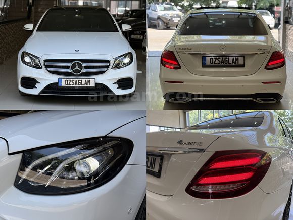 ÖZSAĞLAM'dan 2017 Mercedes E220d 4 Matic //AMG 9G-Tronic Hatasız