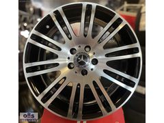 -ORS- 18 5x112 MERCEDES POLISH BLACK JANT TAKIMI ÖN ARKA