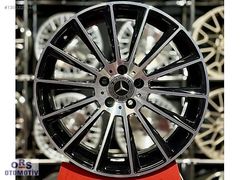 -ORS- 18 5x112 MERCEDES AMG BLACK POLISH ÖN ARKA JANT TAKIMI