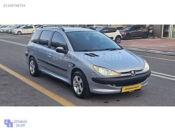 2004 PEUGEOT 206 1.4 X-LİNE SW LPG