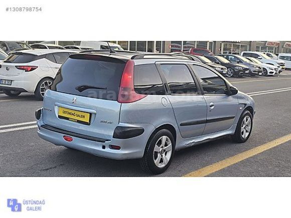 2004 PEUGEOT 206 1.4 X-LİNE SW LPG