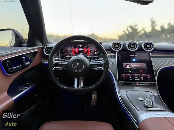 GÜLER AUTO'DAN 2022 MERCEDES-C200 AMG E,BAGAJ-TABA-19'JANT