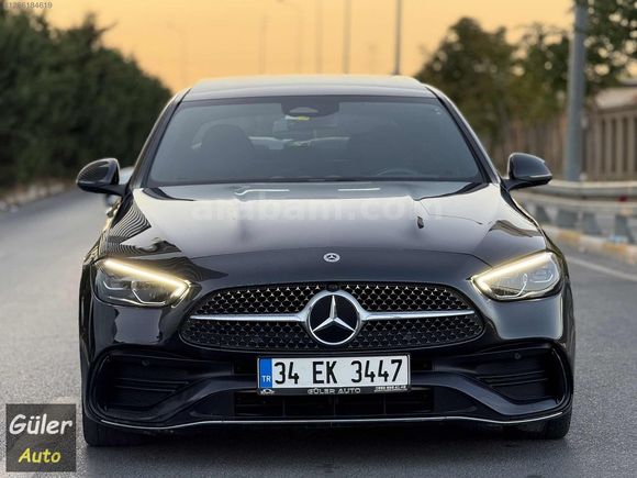 GÜLER AUTO'DAN 2022 MERCEDES-C200 AMG E,BAGAJ-TABA-19'JANT