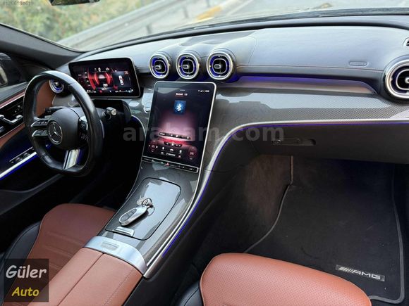 GÜLER AUTO'DAN 2022 MERCEDES-C200 AMG E,BAGAJ-TABA-19'JANT