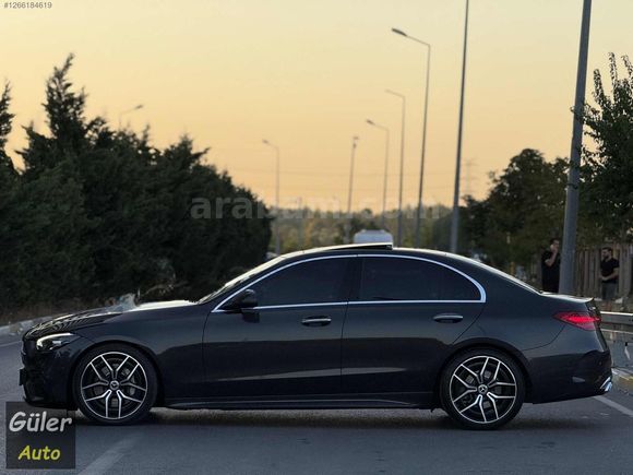 GÜLER AUTO'DAN 2022 MERCEDES-C200 AMG E,BAGAJ-TABA-19'JANT