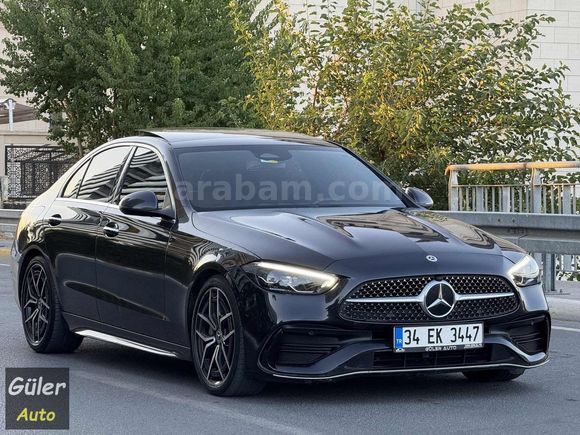 GÜLER AUTO'DAN 2022 MERCEDES-C200 AMG E,BAGAJ-TABA-19'JANT
