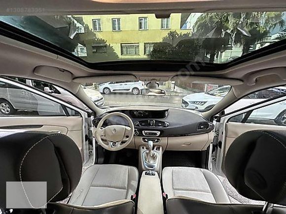 2013 Renault Scenic 1.5 DCI Icon EDC Cam Tavan 110 HP 85 bin Km