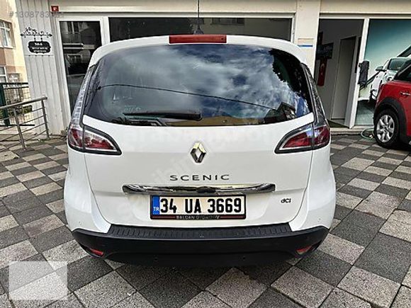 2013 Renault Scenic 1.5 DCI Icon EDC Cam Tavan 110 HP 85 bin Km