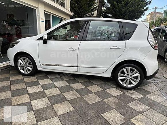 2013 Renault Scenic 1.5 DCI Icon EDC Cam Tavan 110 HP 85 bin Km