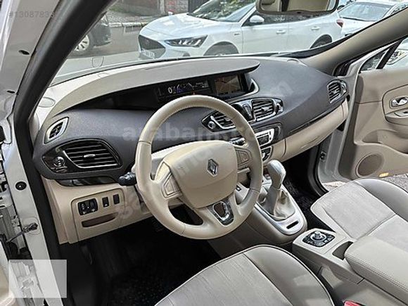 2013 Renault Scenic 1.5 DCI Icon EDC Cam Tavan 110 HP 85 bin Km
