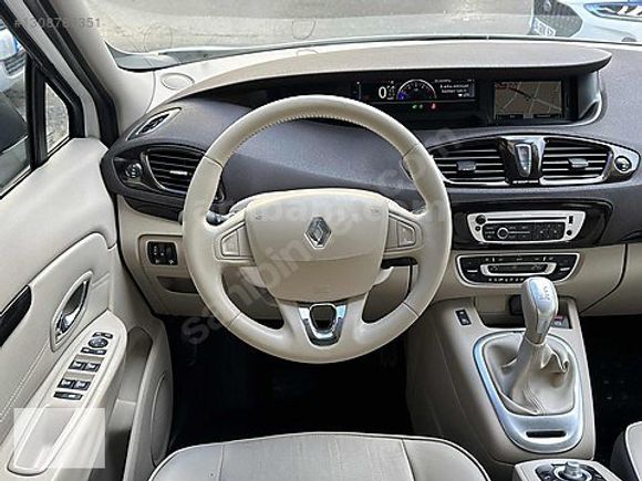 2013 Renault Scenic 1.5 DCI Icon EDC Cam Tavan 110 HP 85 bin Km