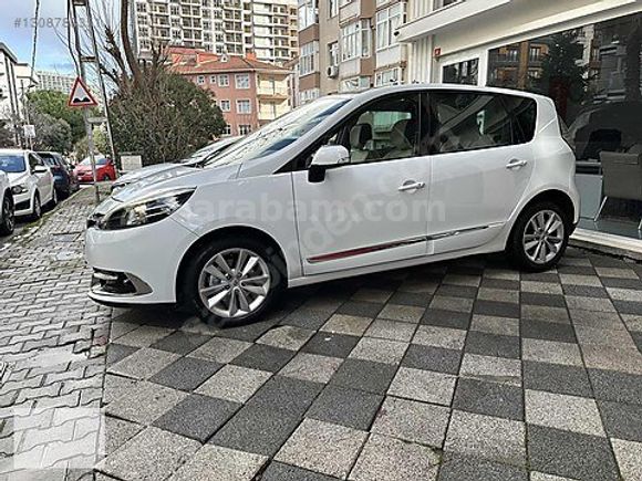 2013 Renault Scenic 1.5 DCI Icon EDC Cam Tavan 110 HP 85 bin Km