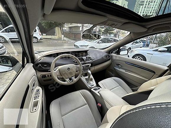 2013 Renault Scenic 1.5 DCI Icon EDC Cam Tavan 110 HP 85 bin Km