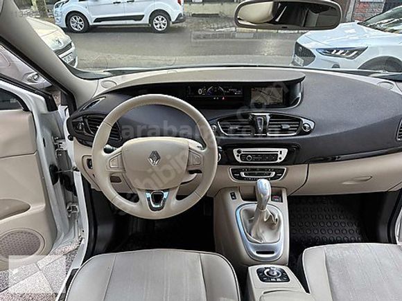 2013 Renault Scenic 1.5 DCI Icon EDC Cam Tavan 110 HP 85 bin Km