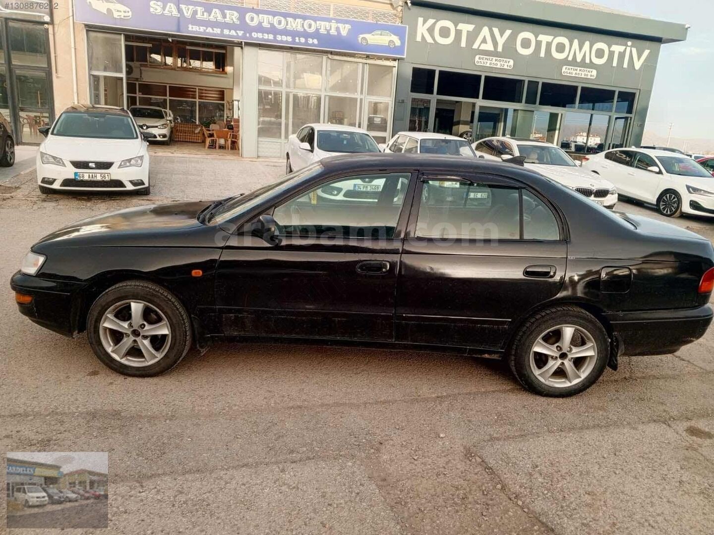 Galeriden Toyota Carina 2.0 GLi 1997 Model Aksaray 350.000 km Siyah 4