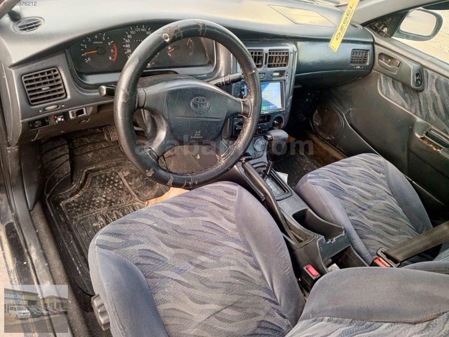 Galeriden Toyota Carina 2.0 GLi 1997 Model Aksaray 350.000 km Siyah 6
