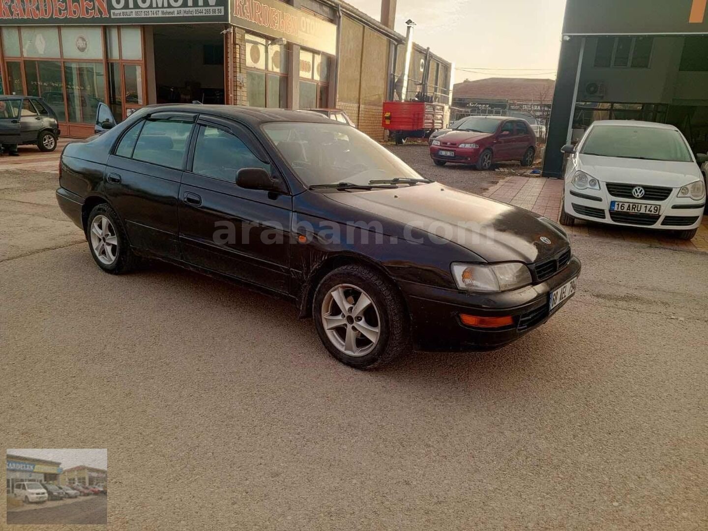 Galeriden Toyota Carina 2.0 GLi 1997 Model Aksaray 350.000 km Siyah 3