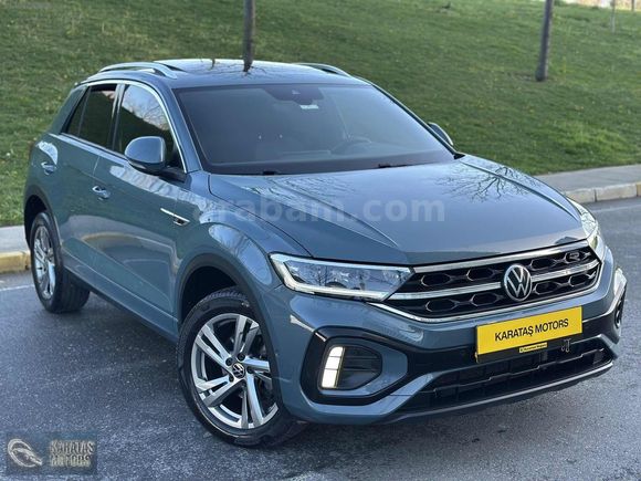 2022 VW T-ROC R LİNE CAM TAVAN/ISITMA/HAYALET/IQ LED FULL+FULL.