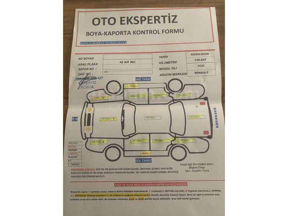 Galeriden Renault Symbol 0.9 TCe Joy 2020 Model Konya