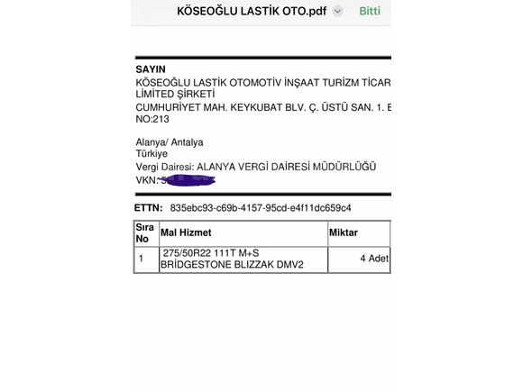 EVRAKLARI TAM VE ELİMİZDE MEVCUT, HATASIZ EMSALSİZ  ÖZEL DONANIM 