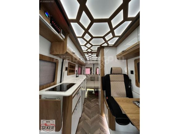 2023MODEL 18.000 KM FULL ÖZEL YAPILI KARAVAN