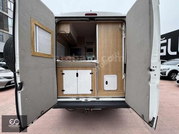 PEUGEOT BOXER FULL DONANIM MOTOKARAVAN 138 BİN KM GÜNEŞ PANELLİ