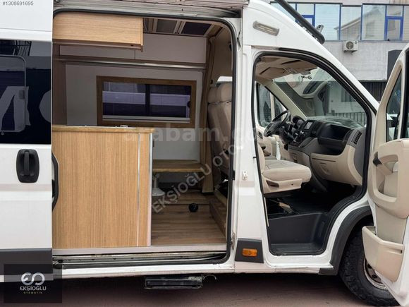 PEUGEOT BOXER FULL DONANIM MOTOKARAVAN 138 BİN KM GÜNEŞ PANELLİ