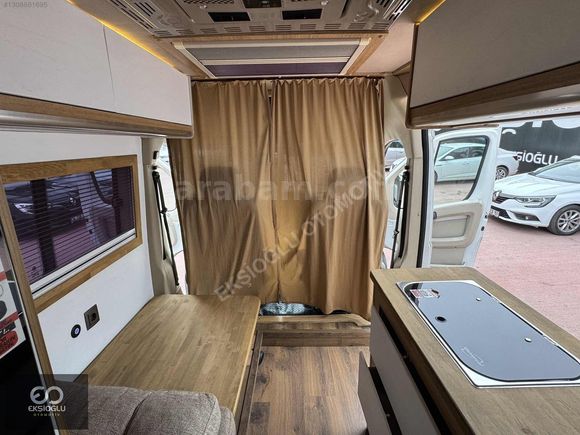 PEUGEOT BOXER FULL DONANIM MOTOKARAVAN 138 BİN KM GÜNEŞ PANELLİ