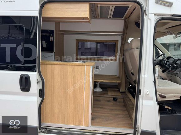 PEUGEOT BOXER FULL DONANIM MOTOKARAVAN 138 BİN KM GÜNEŞ PANELLİ