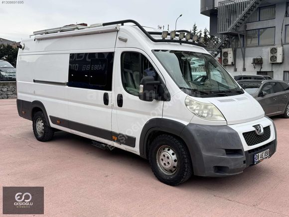 PEUGEOT BOXER FULL DONANIM MOTOKARAVAN 138 BİN KM GÜNEŞ PANELLİ