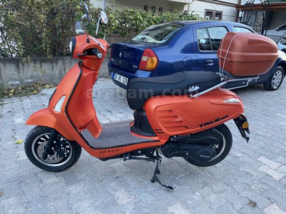 Sahibinden 1500 km’de Apachi True 125 