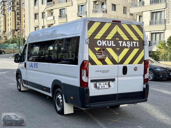 İLK ELDEN 99.000 km'de OKUL PAKETLİ 2015 DUCATO + SERVİS PLAKASI