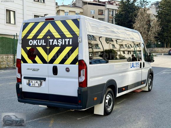 İLK ELDEN 99.000 km'de OKUL PAKETLİ 2015 DUCATO + SERVİS PLAKASI