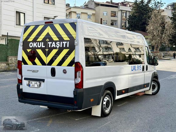 İLK ELDEN 99.000 km'de OKUL PAKETLİ 2015 DUCATO + SERVİS PLAKASI