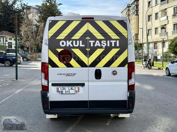 İLK ELDEN 99.000 km'de OKUL PAKETLİ 2015 DUCATO + SERVİS PLAKASI