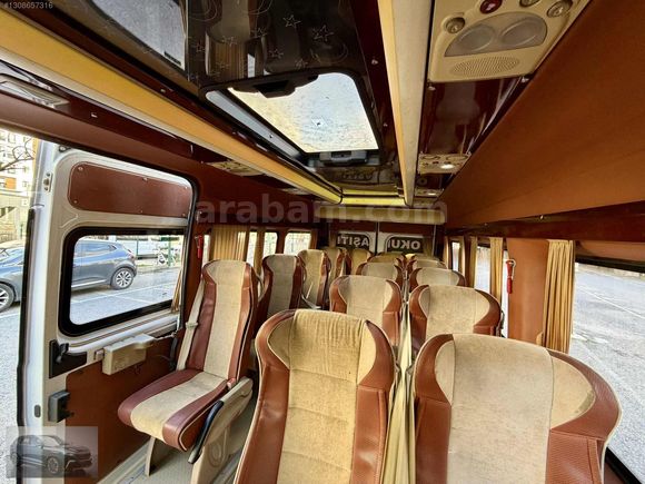 İLK ELDEN 99.000 km'de OKUL PAKETLİ 2015 DUCATO + SERVİS PLAKASI