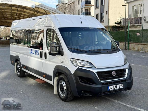 İLK ELDEN 99.000 km'de OKUL PAKETLİ 2015 DUCATO + SERVİS PLAKASI